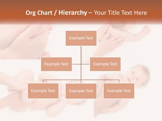 A Collage Of Photos Of A Baby Being Held By A Parent PowerPoint Template