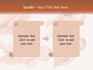 A Collage Of Photos Of A Baby Being Held By A Parent PowerPoint Template