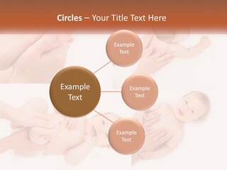 A Collage Of Photos Of A Baby Being Held By A Parent PowerPoint Template