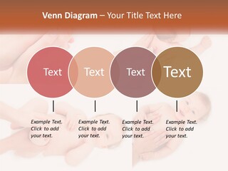 A Collage Of Photos Of A Baby Being Held By A Parent PowerPoint Template