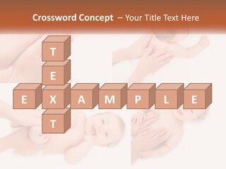 A Collage Of Photos Of A Baby Being Held By A Parent PowerPoint Template