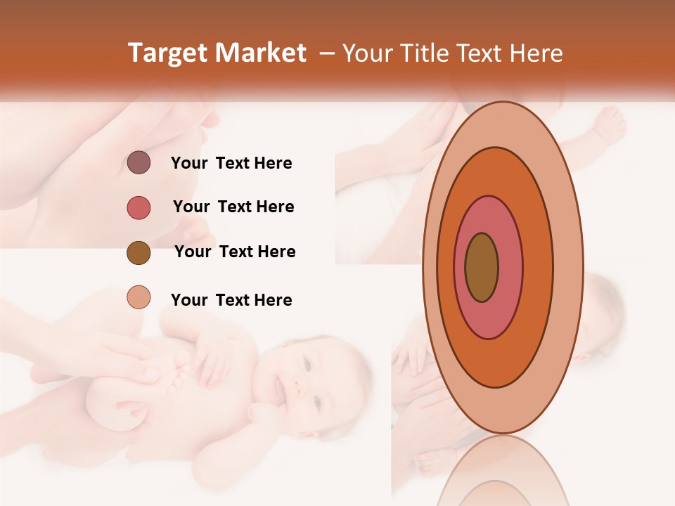 A Collage Of Photos Of A Baby Being Held By A Parent PowerPoint Template