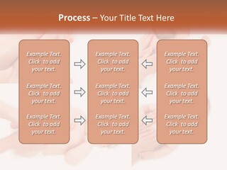 A Collage Of Photos Of A Baby Being Held By A Parent PowerPoint Template