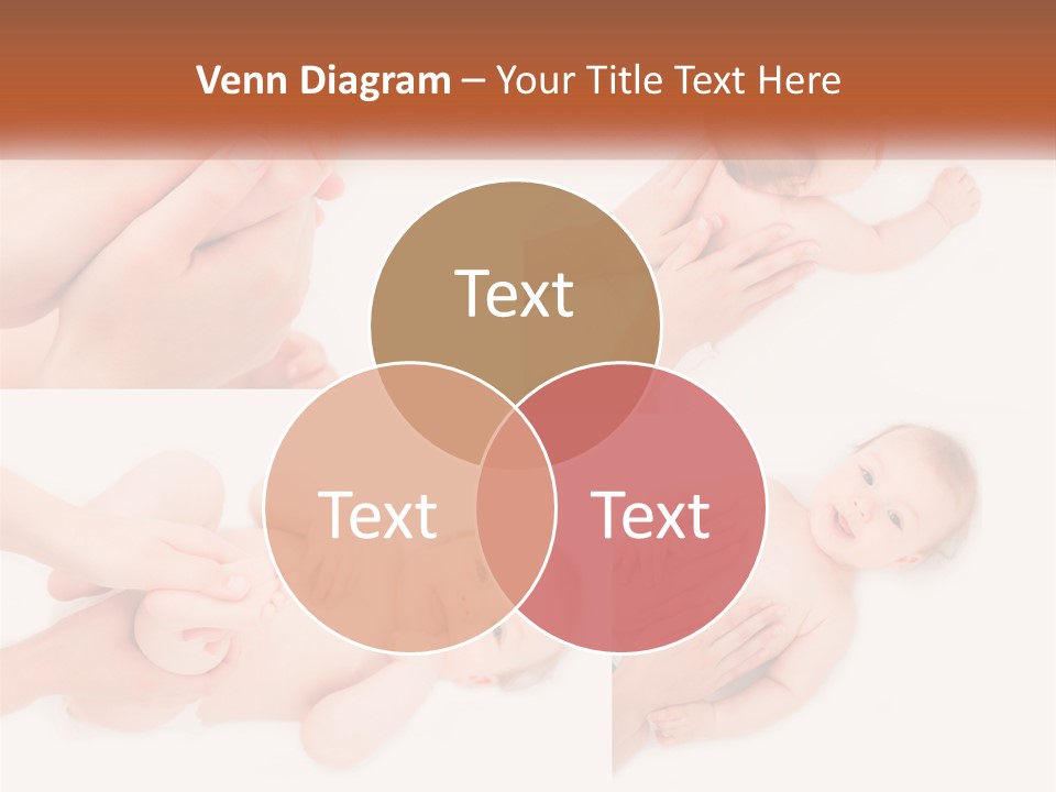 A Collage Of Photos Of A Baby Being Held By A Parent PowerPoint Template