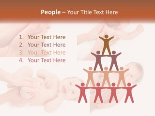 A Collage Of Photos Of A Baby Being Held By A Parent PowerPoint Template