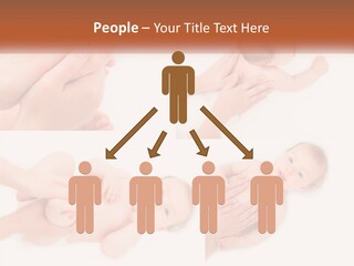 A Collage Of Photos Of A Baby Being Held By A Parent PowerPoint Template