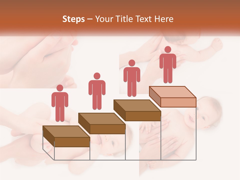 A Collage Of Photos Of A Baby Being Held By A Parent PowerPoint Template