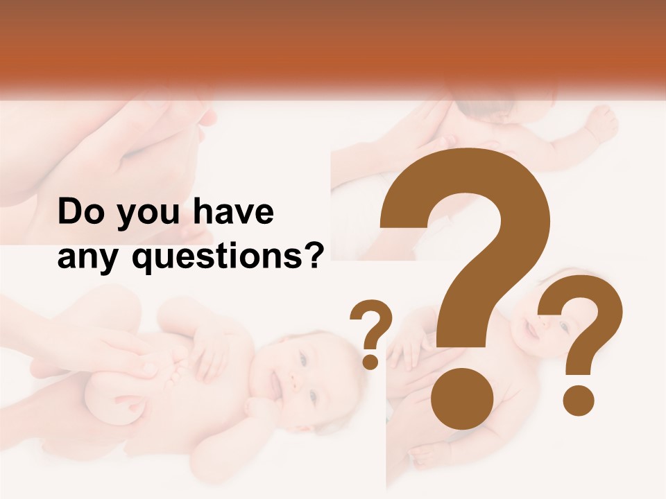 A Collage Of Photos Of A Baby Being Held By A Parent PowerPoint Template