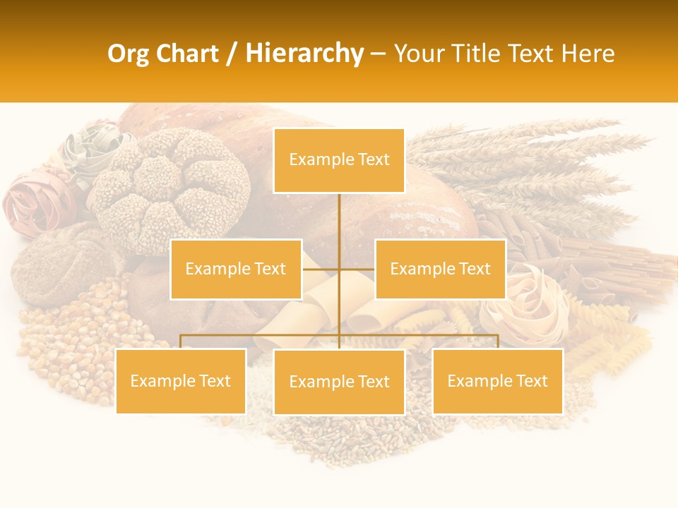 A Bunch Of Food That Is On A Table PowerPoint Template