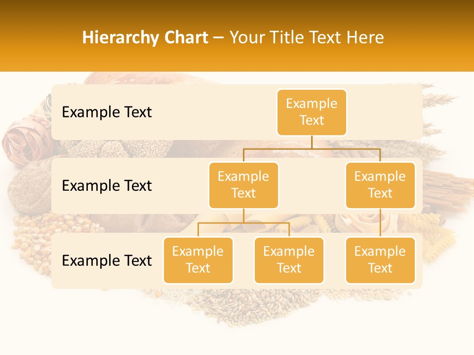 A Bunch Of Food That Is On A Table PowerPoint Template