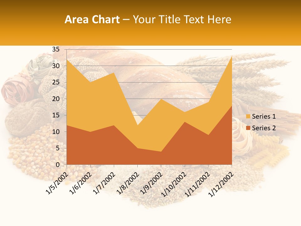 A Bunch Of Food That Is On A Table PowerPoint Template