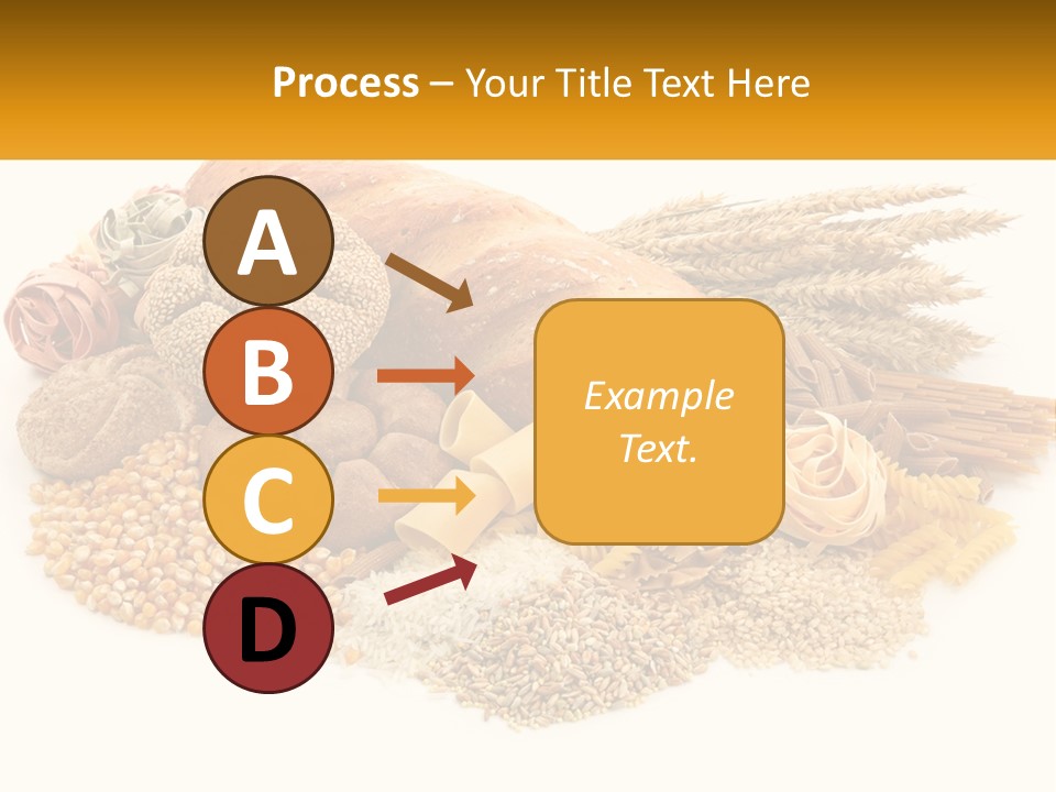 A Bunch Of Food That Is On A Table PowerPoint Template