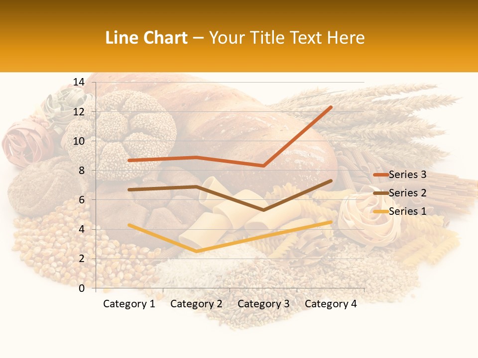 A Bunch Of Food That Is On A Table PowerPoint Template
