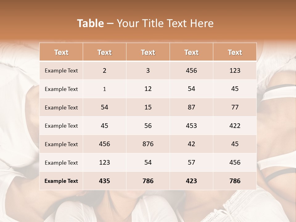 A Group Of Women Laying On Top Of Each Other PowerPoint Template
