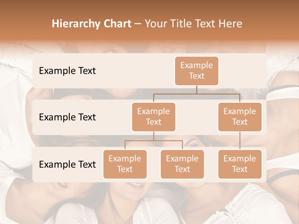 A Group Of Women Laying On Top Of Each Other PowerPoint Template