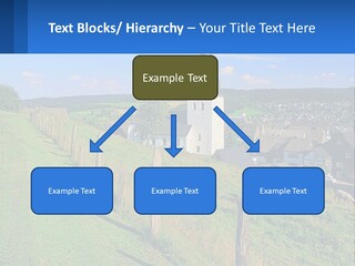 A Church On A Hill With Sheep Grazing In The Foreground PowerPoint Template