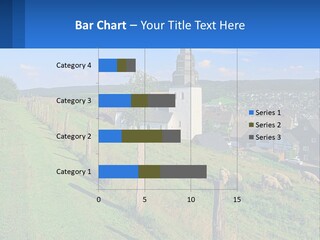 A Church On A Hill With Sheep Grazing In The Foreground PowerPoint Template