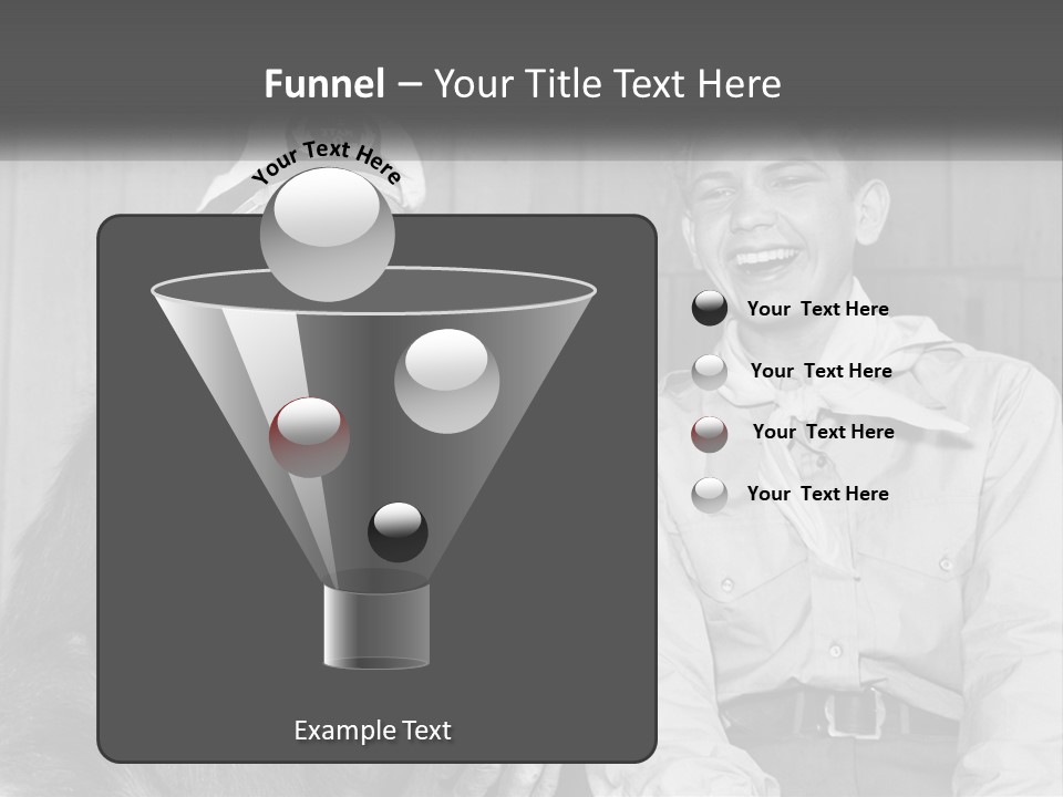 A Man Sitting Next To A Monkey With A Hat On PowerPoint Template