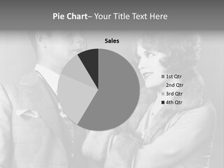 A Man Putting A Tie On A Woman's Neck PowerPoint Template