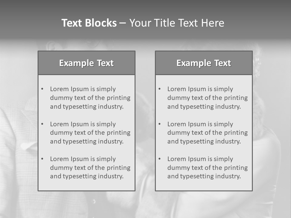 A Man Putting A Tie On A Woman's Neck PowerPoint Template