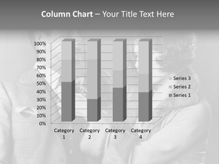 A Man Putting A Tie On A Woman's Neck PowerPoint Template