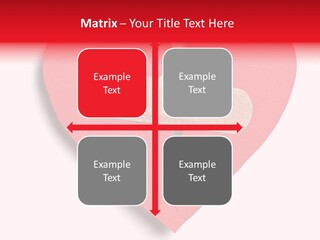 A Broken Heart With A Bandage On It PowerPoint Template
