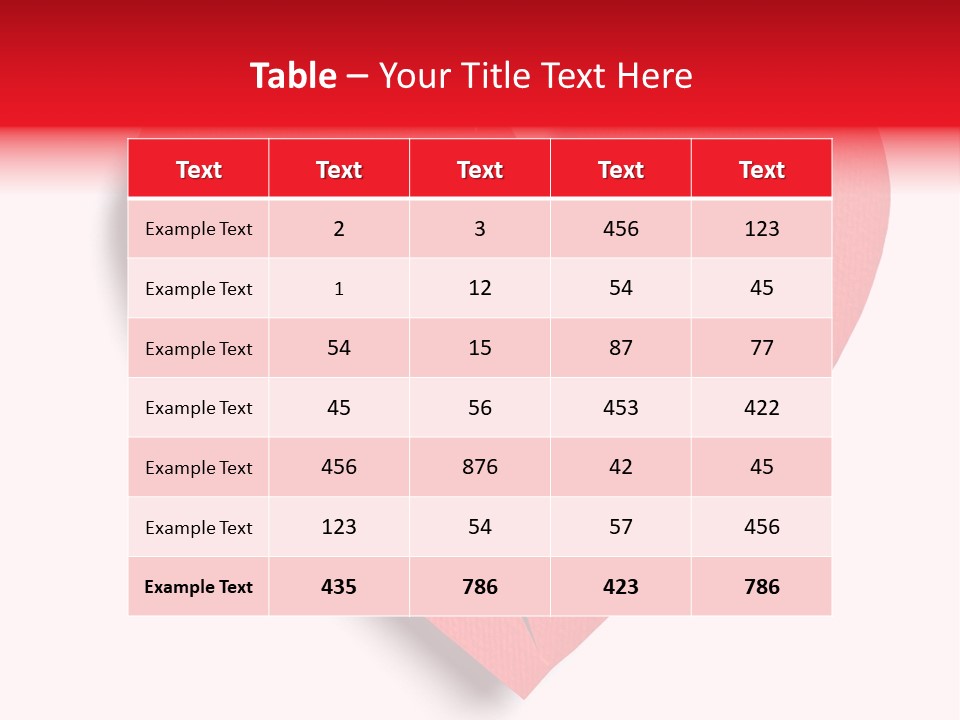 A Broken Heart With A Bandage On It PowerPoint Template