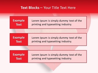 A Broken Heart With A Bandage On It PowerPoint Template