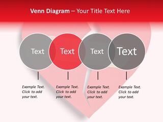 A Broken Heart With A Bandage On It PowerPoint Template
