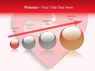 A Broken Heart With A Bandage On It PowerPoint Template