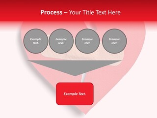 A Broken Heart With A Bandage On It PowerPoint Template