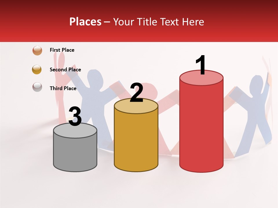 A Group Of People Holding Hands In A Circle PowerPoint Template