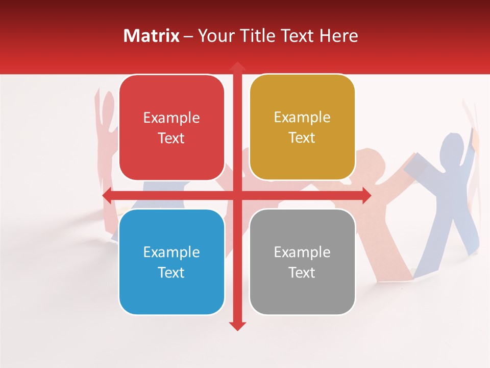 A Group Of People Holding Hands In A Circle PowerPoint Template