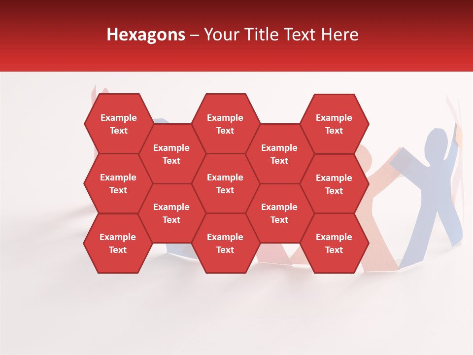 A Group Of People Holding Hands In A Circle PowerPoint Template