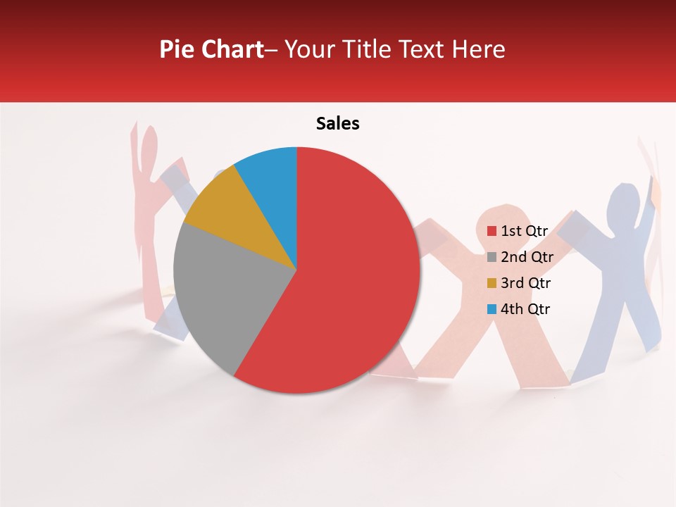 A Group Of People Holding Hands In A Circle PowerPoint Template