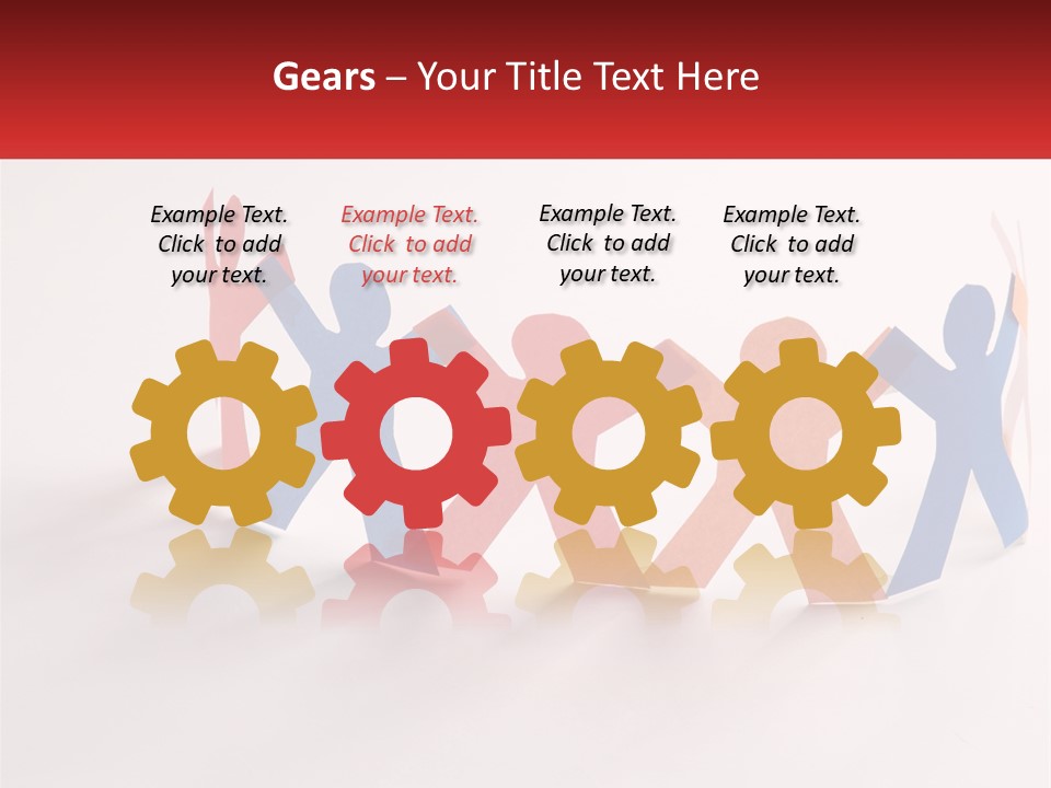 A Group Of People Holding Hands In A Circle PowerPoint Template