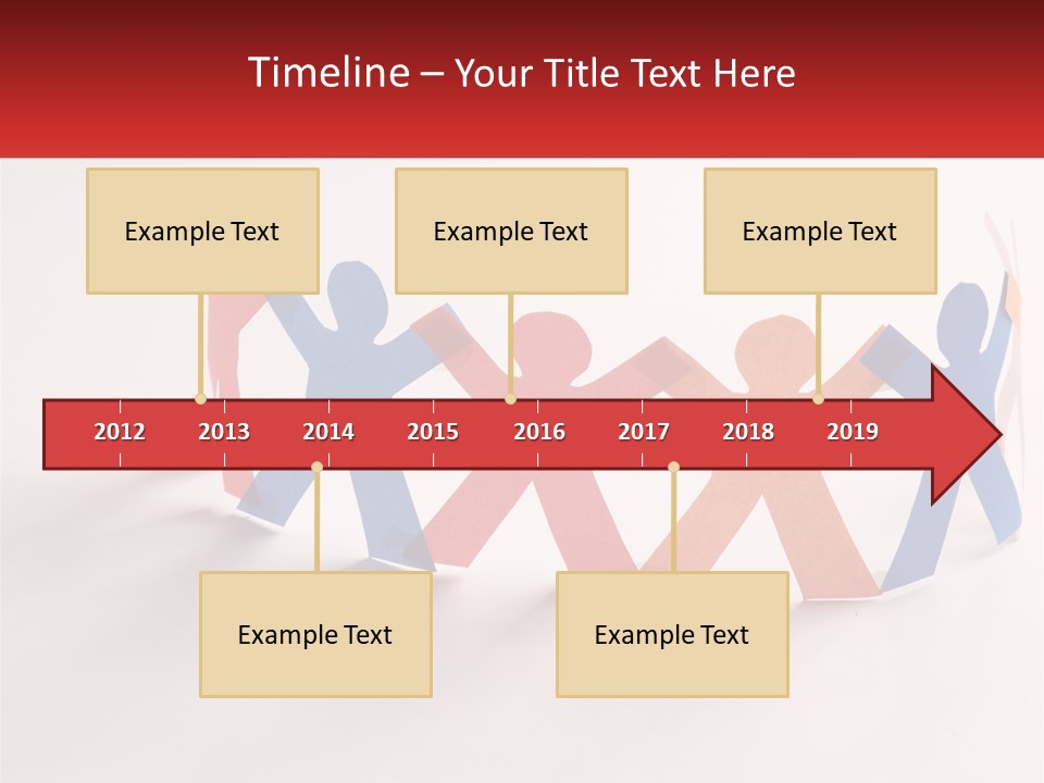 A Group Of People Holding Hands In A Circle PowerPoint Template