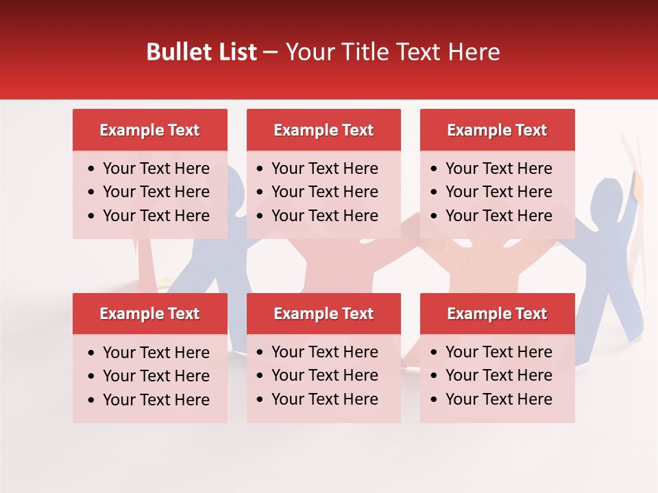 A Group Of People Holding Hands In A Circle PowerPoint Template