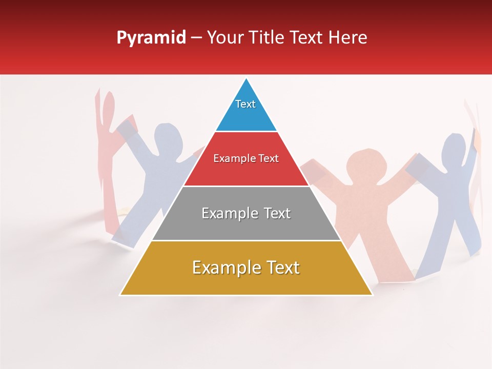 A Group Of People Holding Hands In A Circle PowerPoint Template