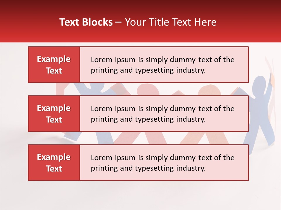 A Group Of People Holding Hands In A Circle PowerPoint Template