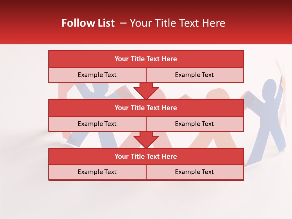 A Group Of People Holding Hands In A Circle PowerPoint Template