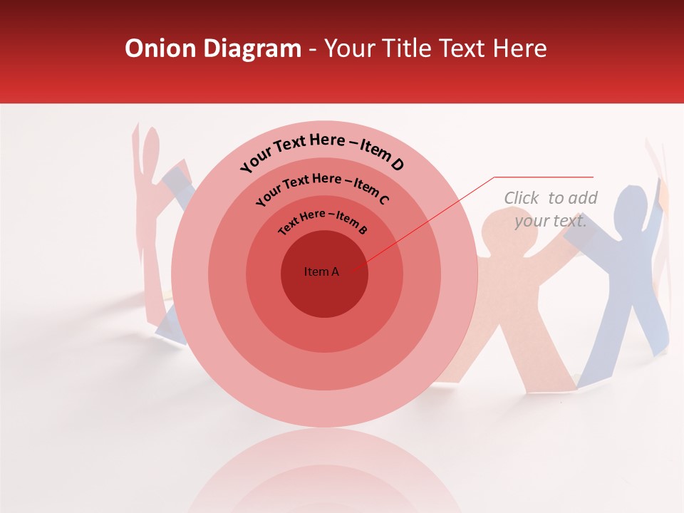 A Group Of People Holding Hands In A Circle PowerPoint Template