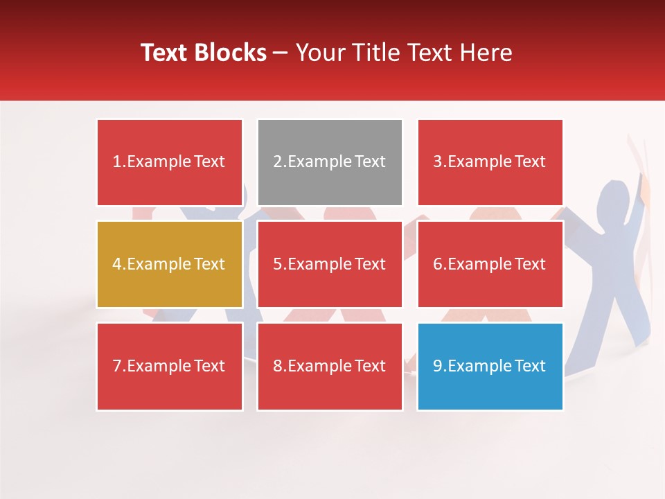 A Group Of People Holding Hands In A Circle PowerPoint Template