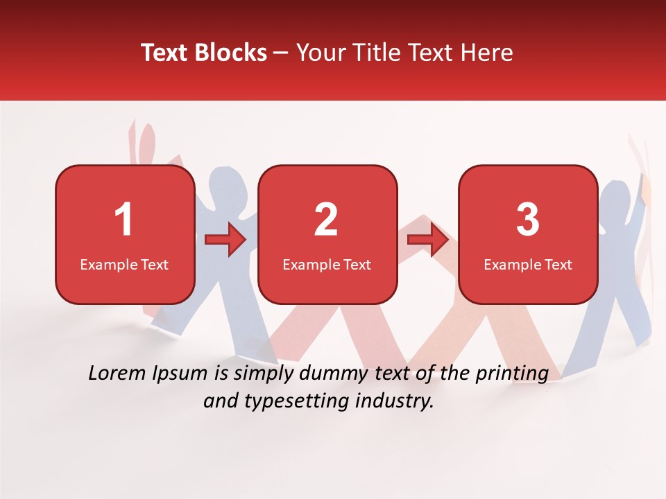 A Group Of People Holding Hands In A Circle PowerPoint Template
