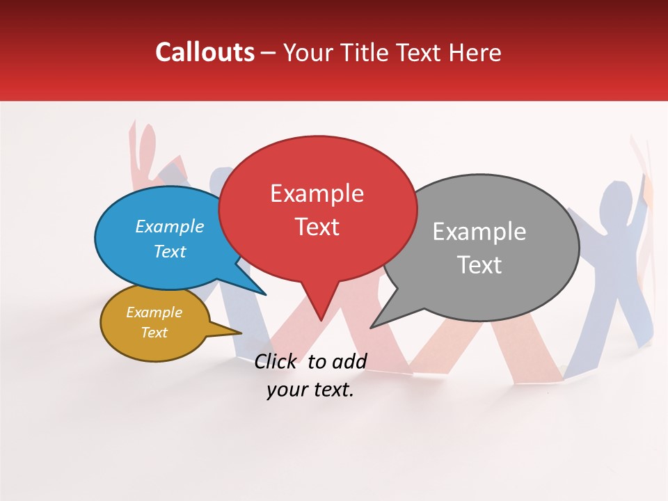 A Group Of People Holding Hands In A Circle PowerPoint Template