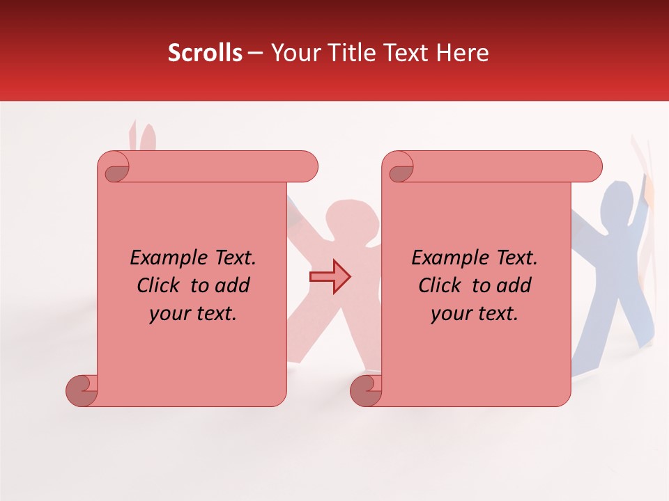 A Group Of People Holding Hands In A Circle PowerPoint Template