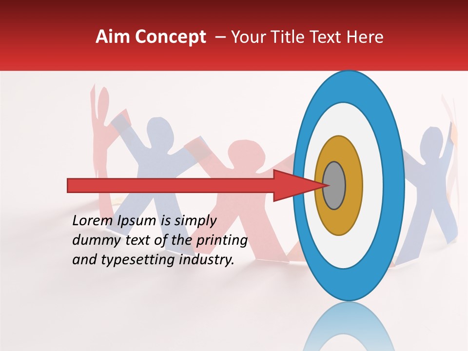 A Group Of People Holding Hands In A Circle PowerPoint Template