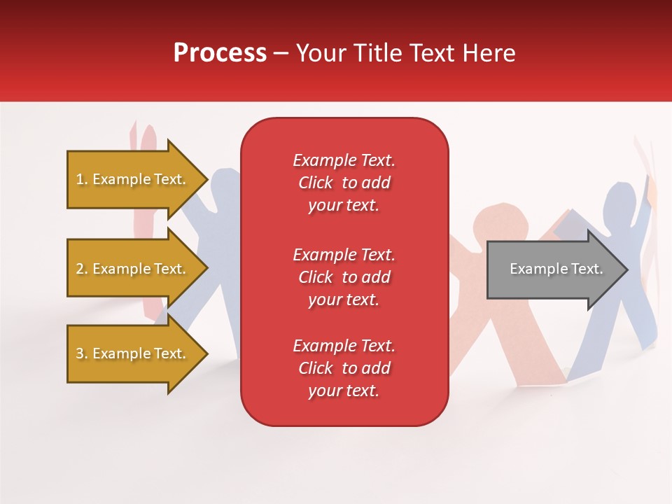 A Group Of People Holding Hands In A Circle PowerPoint Template