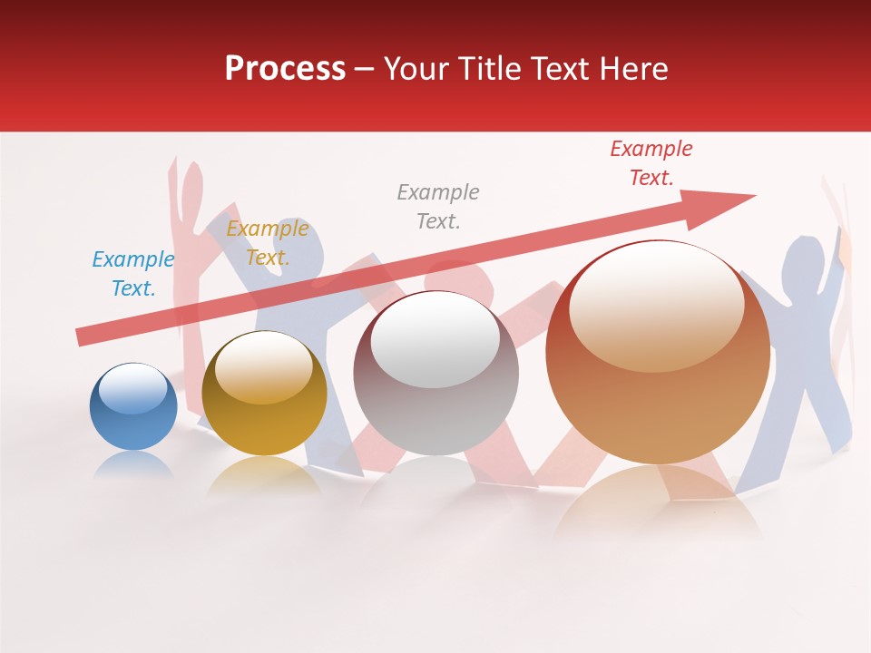 A Group Of People Holding Hands In A Circle PowerPoint Template