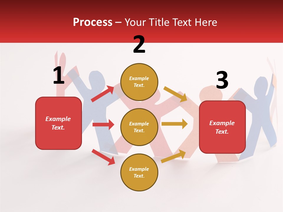 A Group Of People Holding Hands In A Circle PowerPoint Template